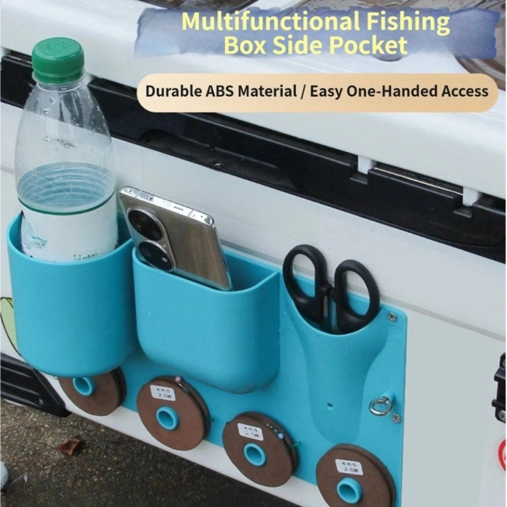 Fishing Box Side Compartment for Phone Cigarettes Tools (No Year Range)