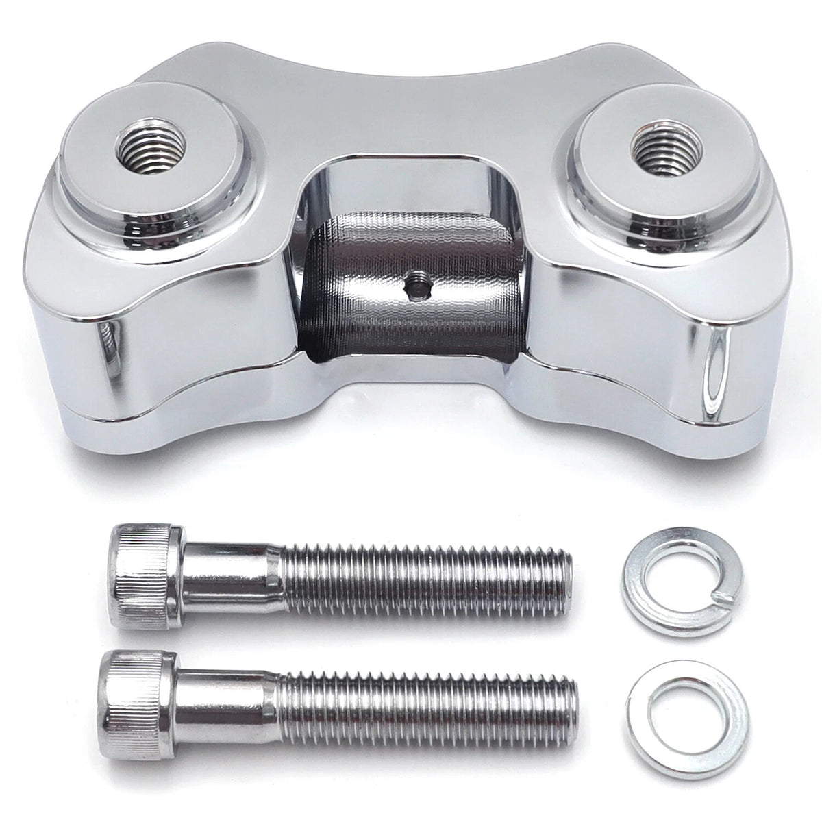 Chrome Handlebar Riser 1 1/4" for Harley-Davidson (1997–Present)