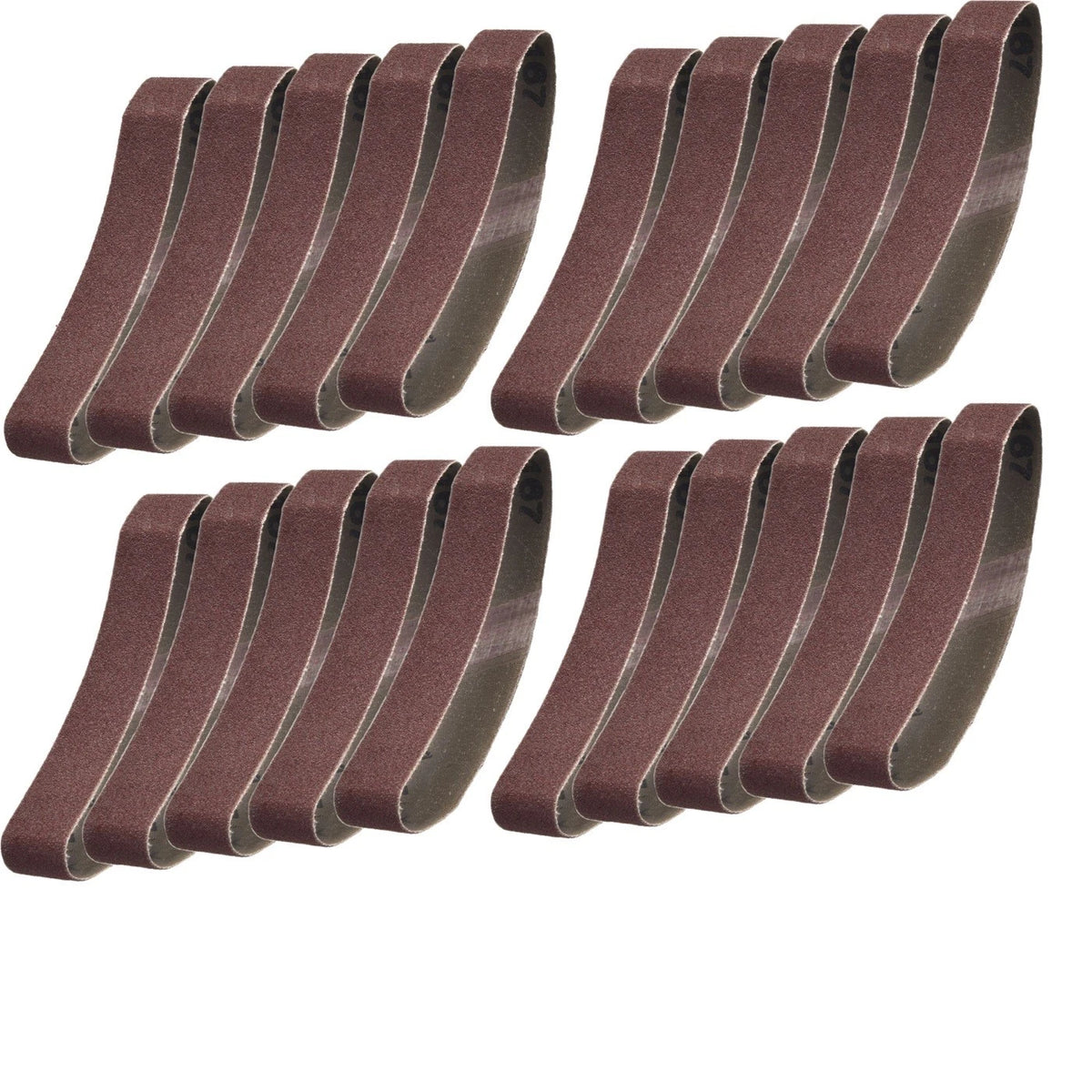 25x330mm Sanding Belts 120 Grit for Polishing Machines
