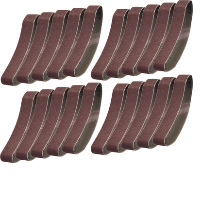 25x330mm Sanding Belts 120 Grit for Polishing Machines