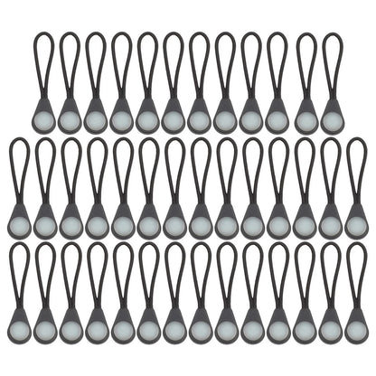 40pcs luminous zipper pulls for luggage (Camping, Night Activities)