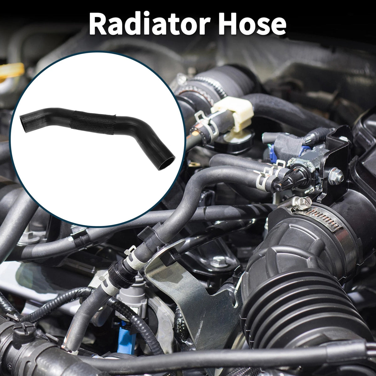 Radiator Hose for Fiat Ducato III 2.3 Multijet (2006–2014) No. 1366817080