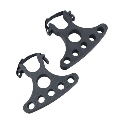 2X Handlebar Bracket for Bicycle (Adjustable Straps, Stability)