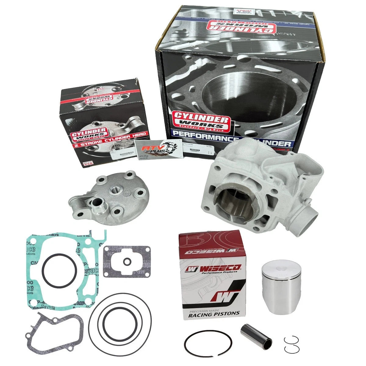 Cylinder Works Cylinder, Head & Piston STD Bore 54mm for Yamaha YZ125 (2005–2021)