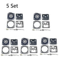 5X Carburetor Gasket Overhaul Kit for Stihl MS440 044 Chainsaw (RB-36)