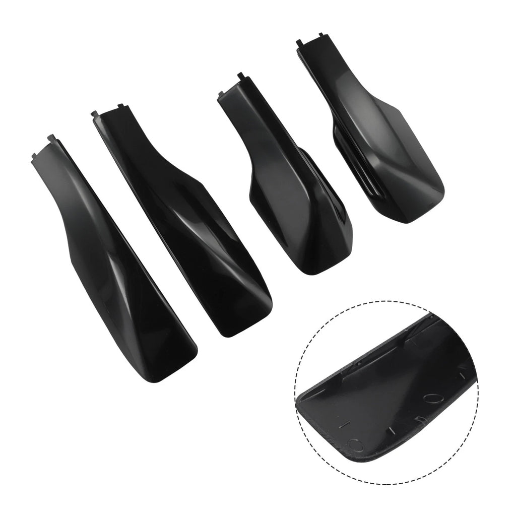 Roof Rack End Cover for Car (ABS Black)
