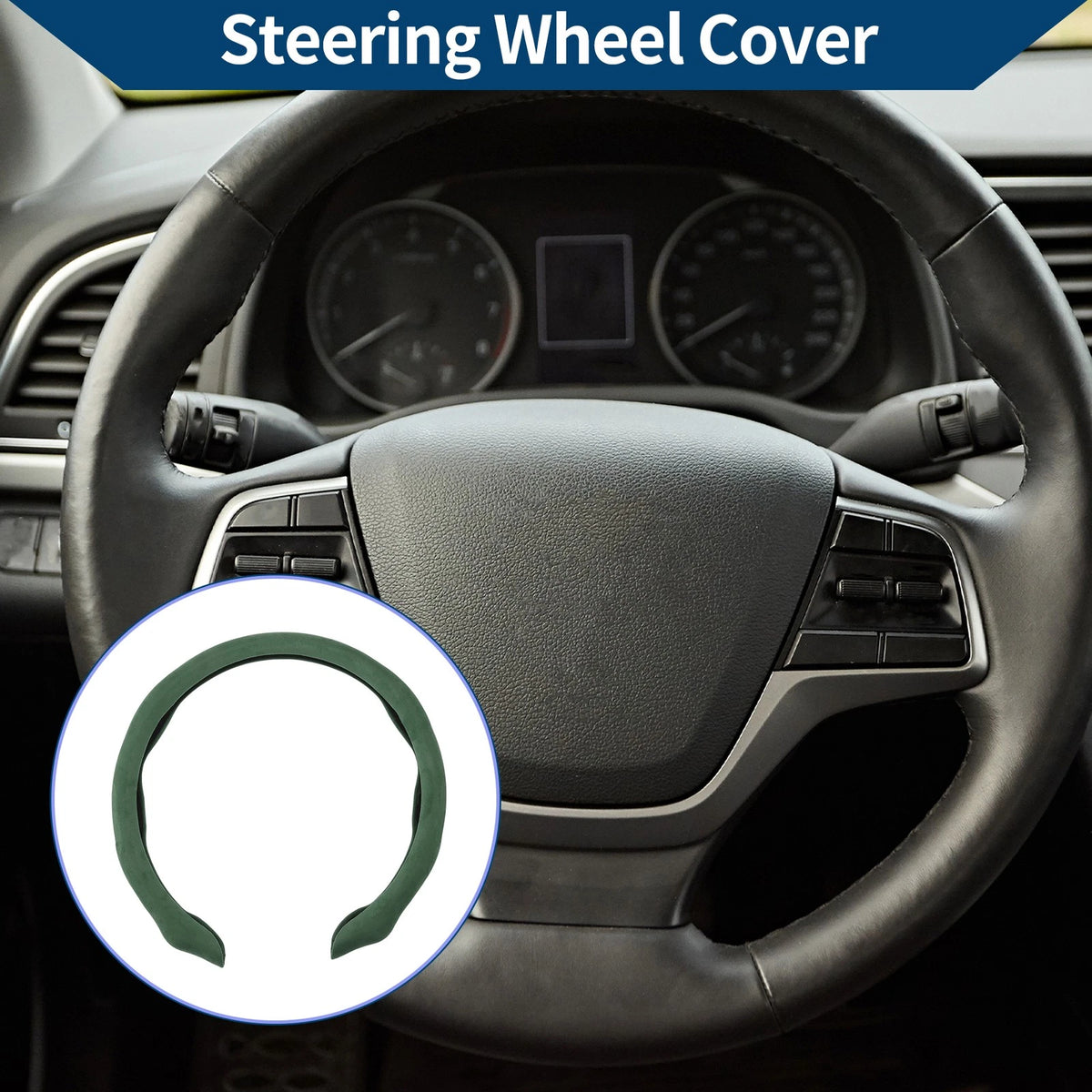 Steering Wheel Cover for ABS Car (14.96")