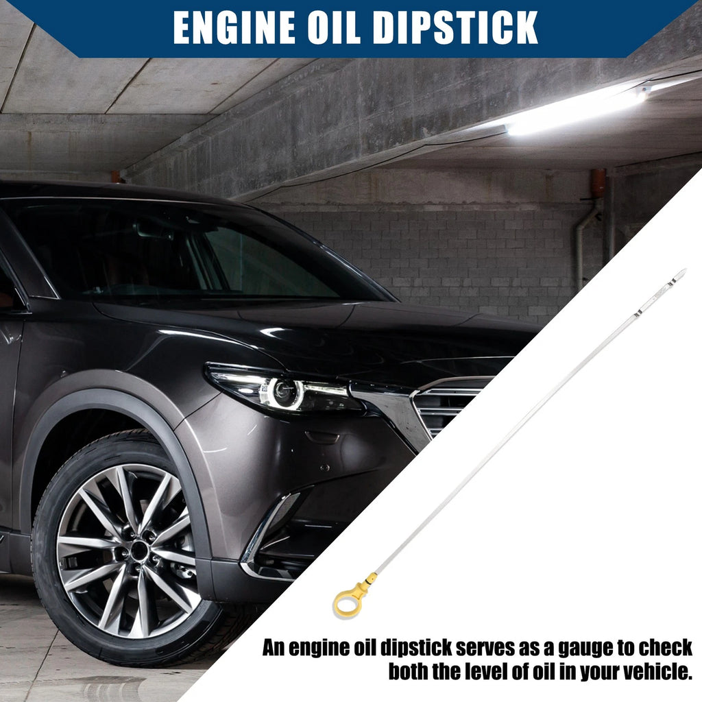 Engine Oil Level Indicator Dipstick for Mazda CX-9 Metal Yellow (2007–2015)