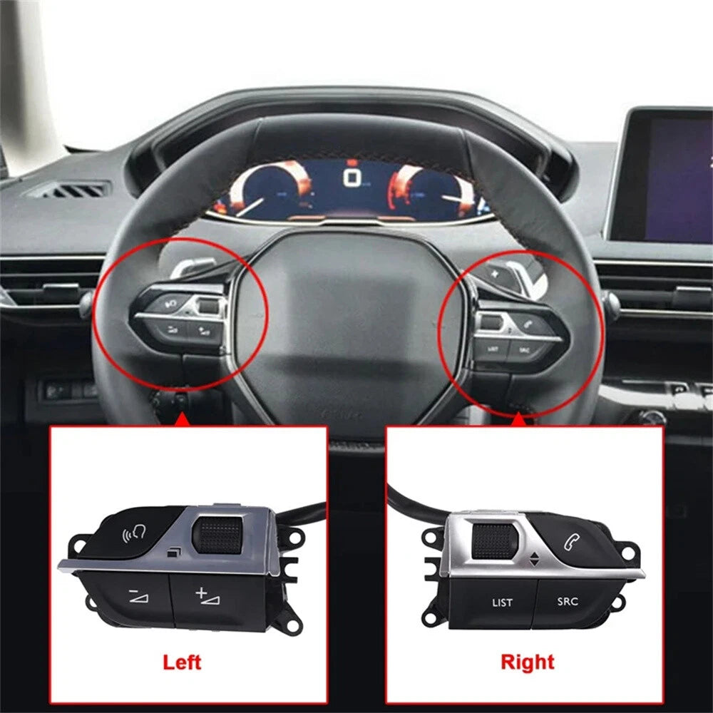 Multi-Function Steering Wheel Switch for Peugeot 4008 5008 508L (2008)