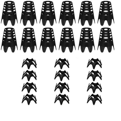 24 Pieces Durable Plastic Tees for Golf Simulator (Home Driving Range)