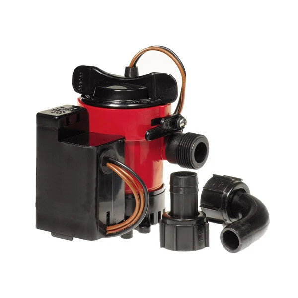 Johnson Pump 12V 1000 GPH Automatic Bilge Pump Replacement 07903-00