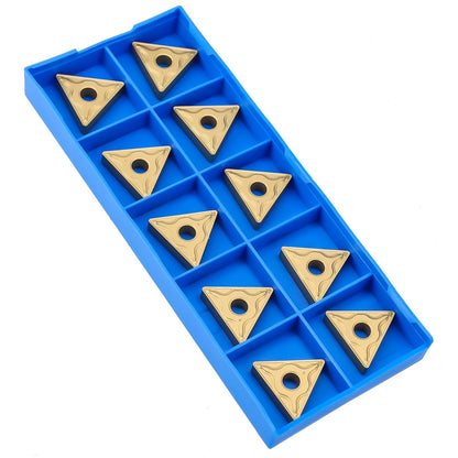 10 Pieces TNMG432 Carbide Inserts for CNC Lathe Turning Tool