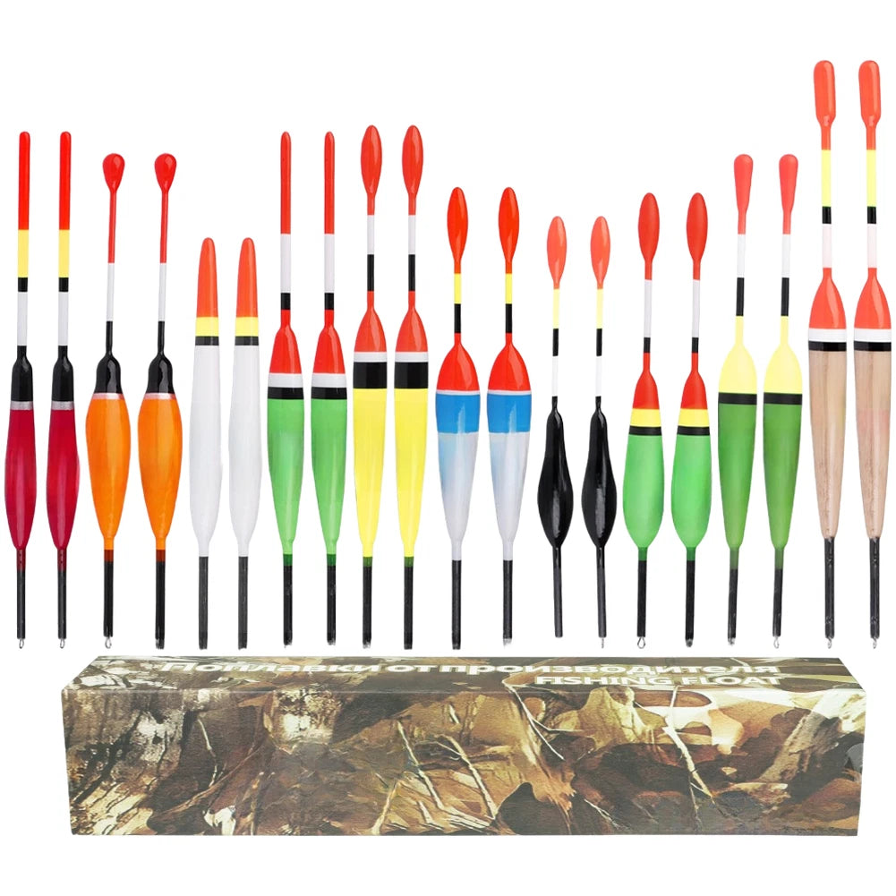 Balsa Wood Floats for Shore Fishing - Lightweight Construction