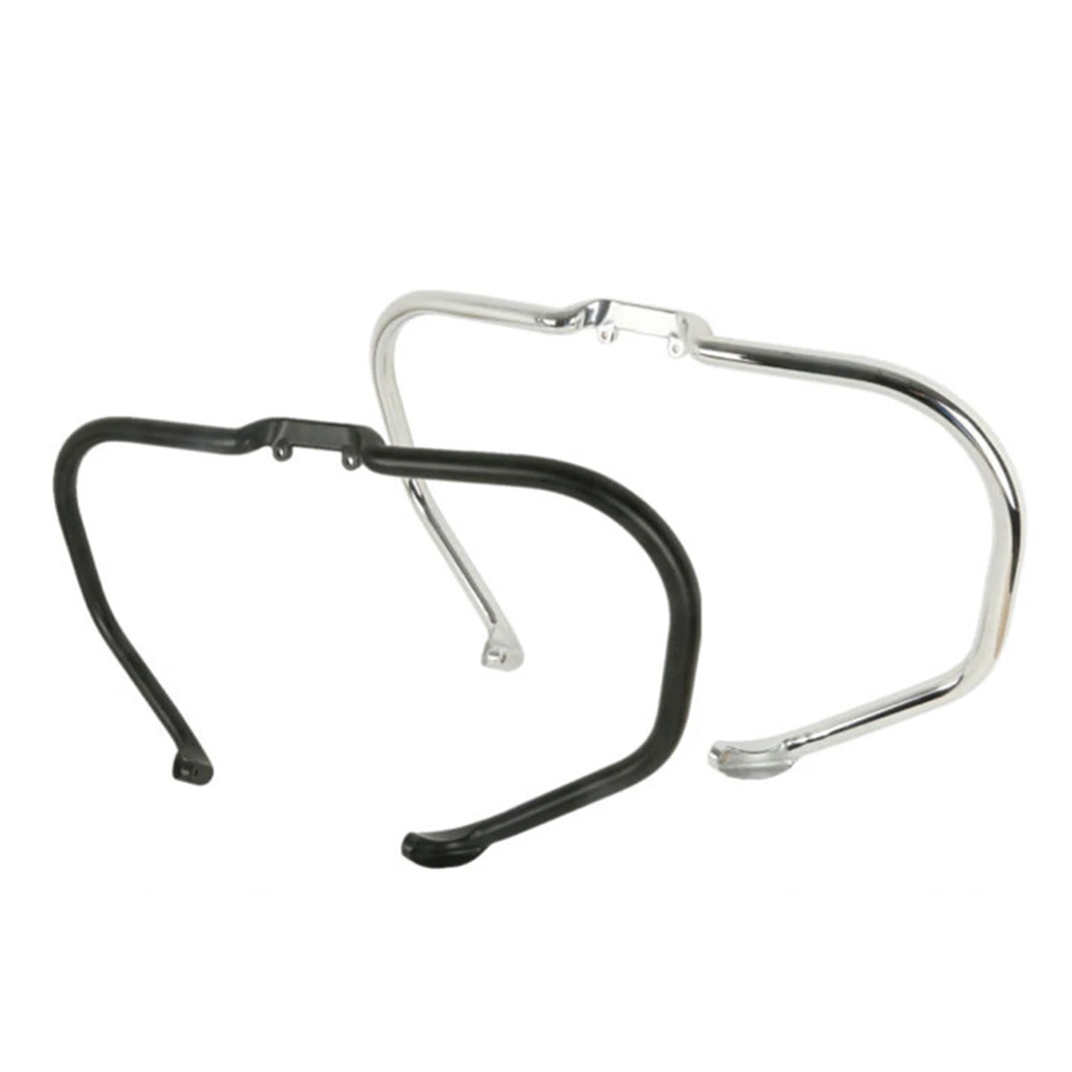 Chrome/Black Engine Guard Crash Bar for Indian Chieftain Roadmaster (2014–2025)