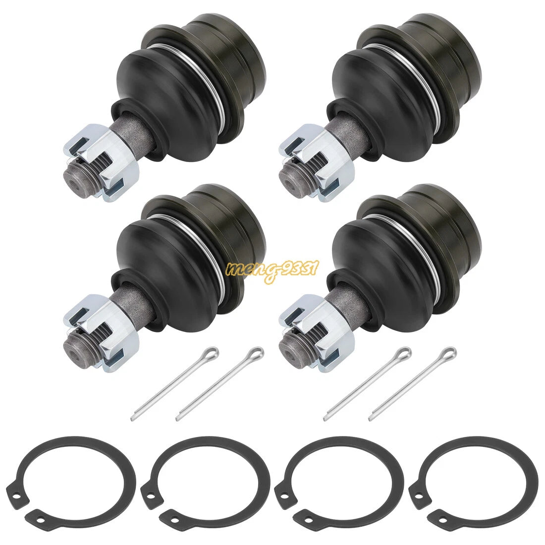 Set of 4 A-Arm Ball Joints for Arctic Cat DVX 400 (2004–2008)