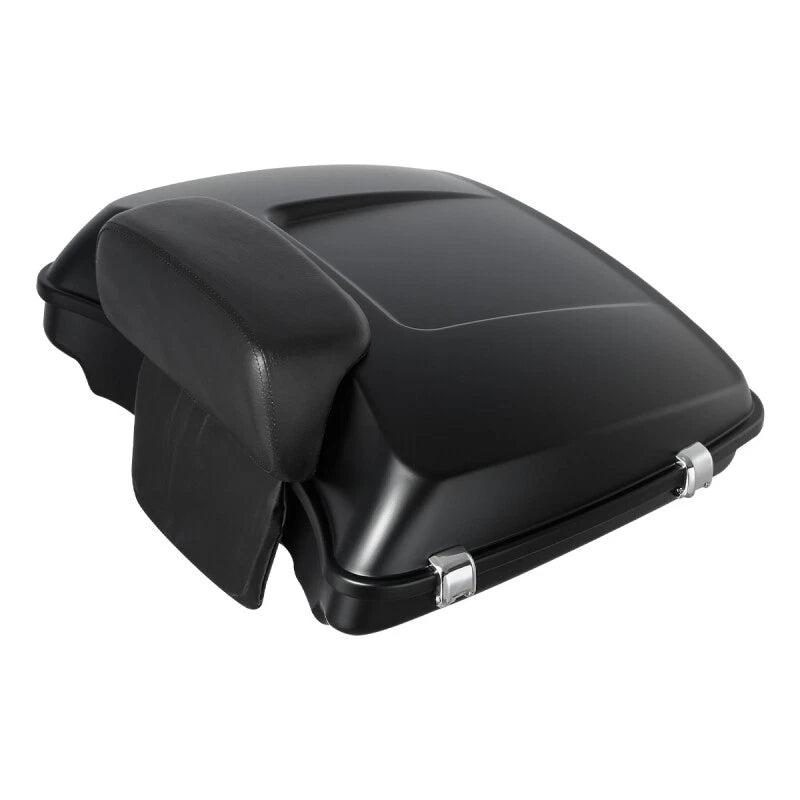 Razor Trunk Backrest Mount for Harley Fatboy (2008–2017) Matte Black