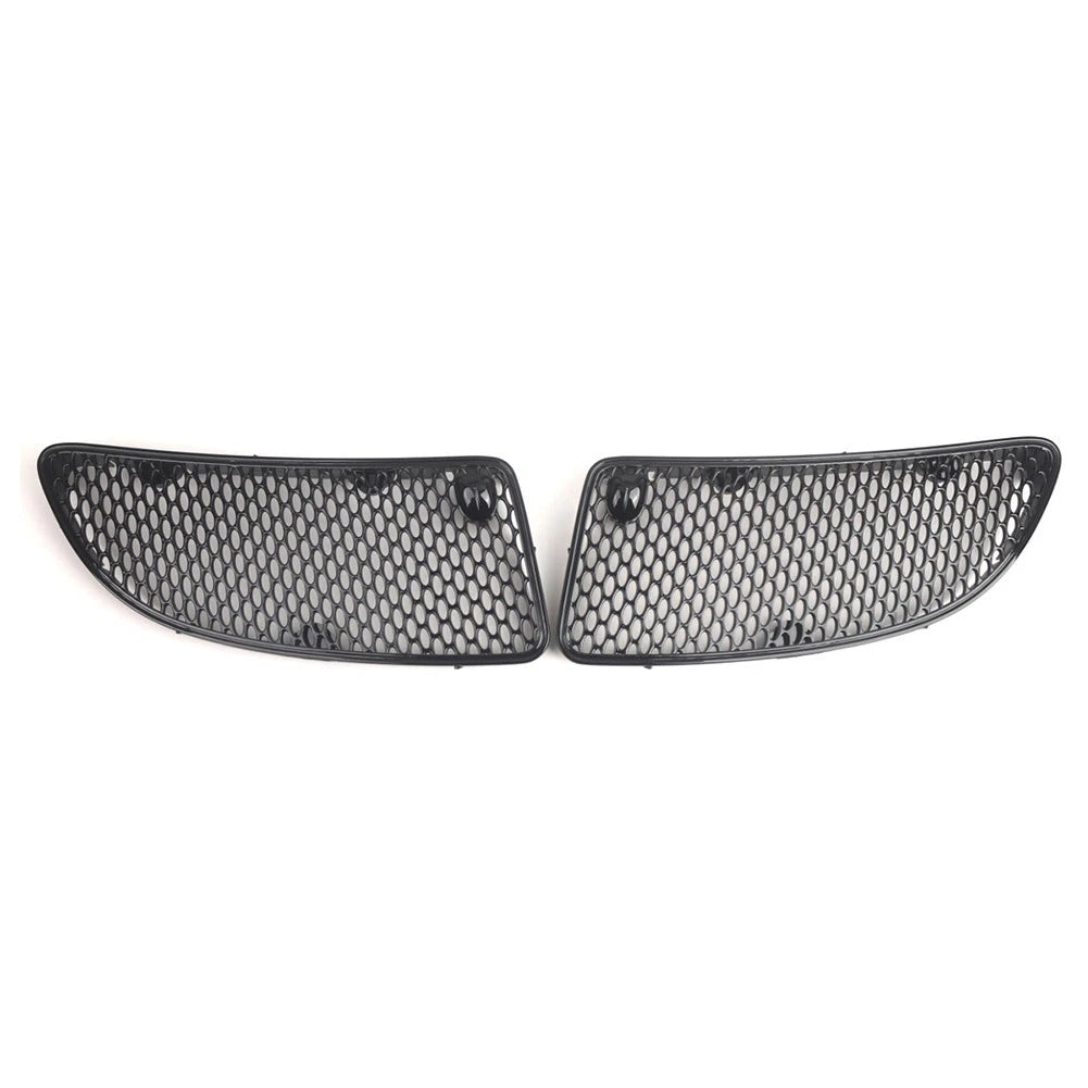 Front Grille Covers for Mercedes R171 (2005–2012) Bright Black