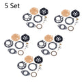 Set of 5 Carburetor Gasket Kits for Tillotson RK-88HL Stihl Ryobi Chainsaw