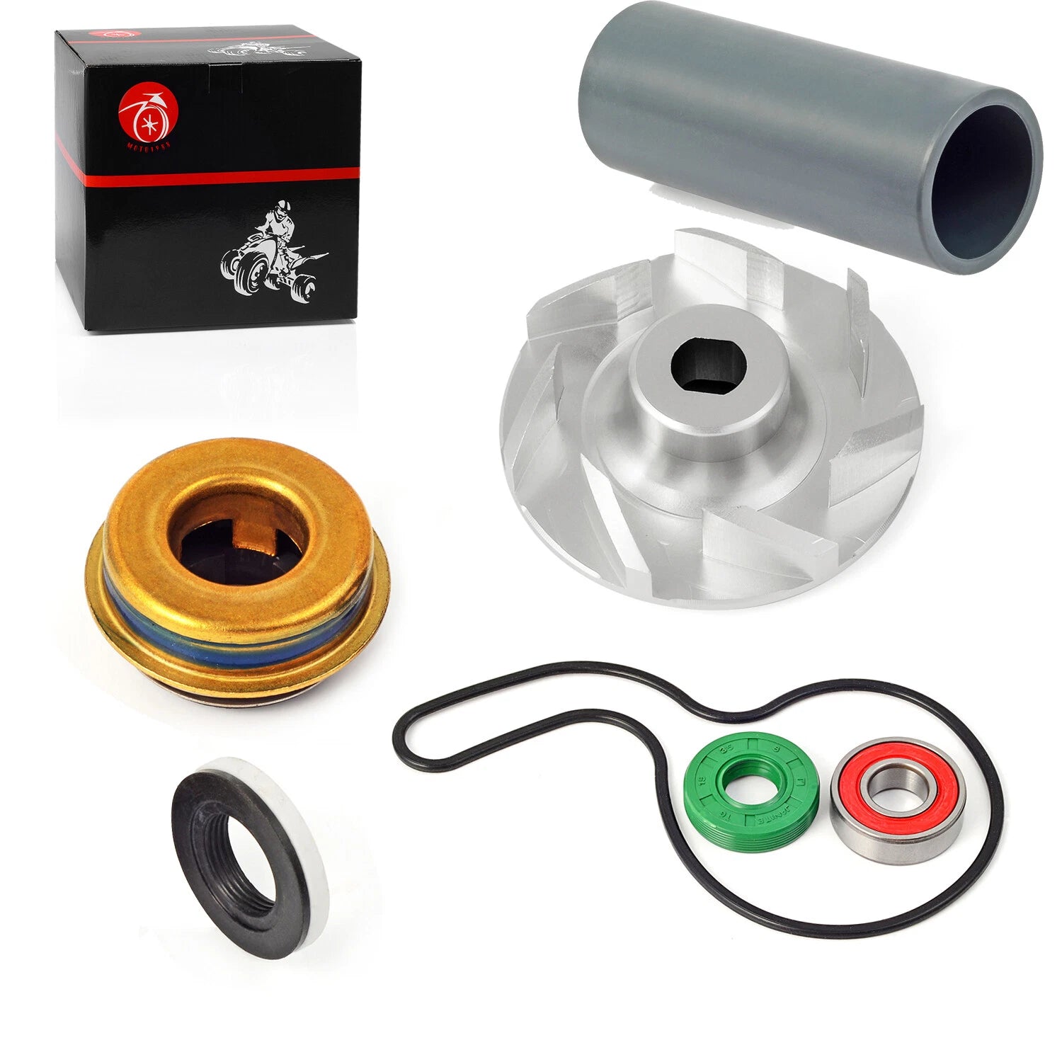 Water Pump Rebuild Kit with Impeller & Seal for Polaris Sportsman (600–800)