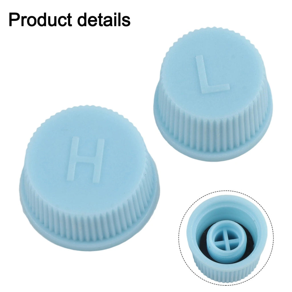 200pcs A/C Valve Core for R134a R12 High Low Side Port Dust Cap