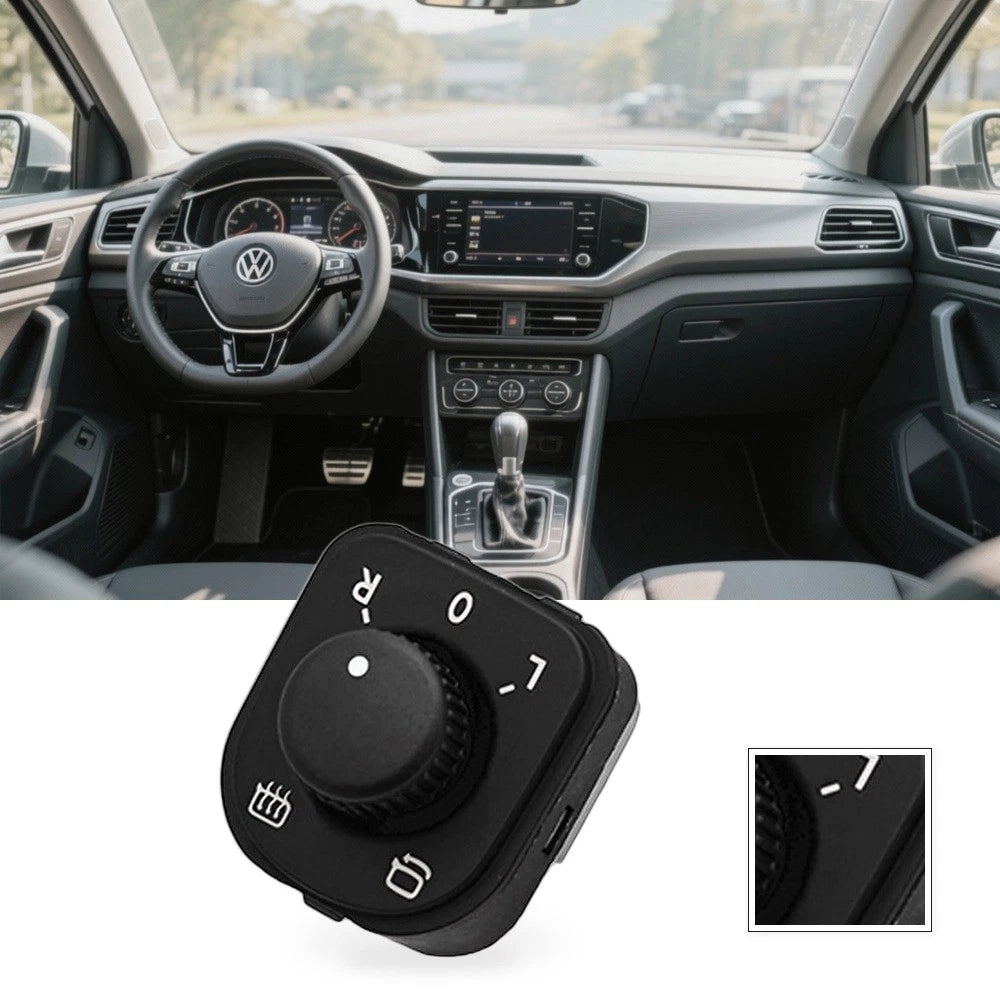 Electric Rearview Mirror Adjustment Switch for VW Golf Jetta Passat (2006–2010)