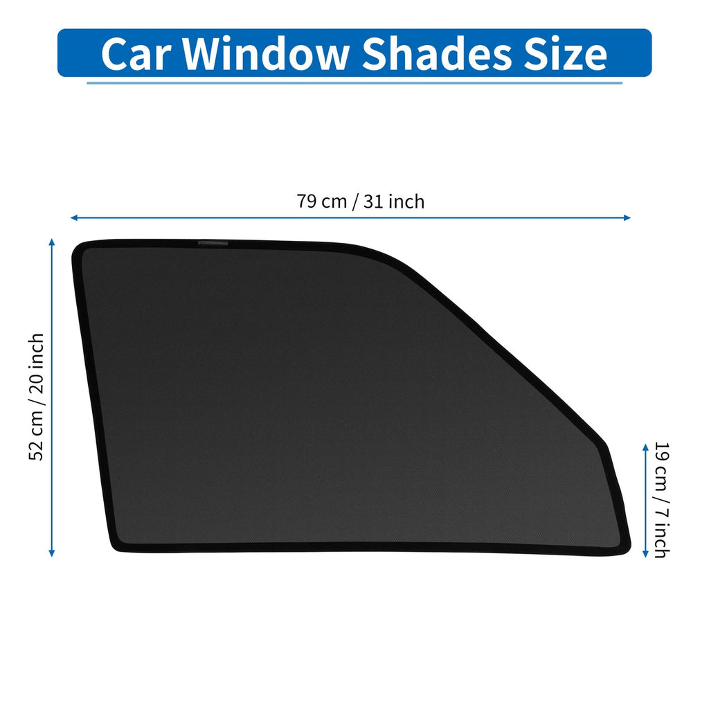 Car Window Cover Front for Toyota Voxy Noah 90 Series Net Black (2001–2007)