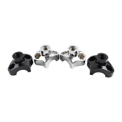 CNC 1" Handlebar Risers for Harley Dyna Heritage Softail Sportster (N/A)