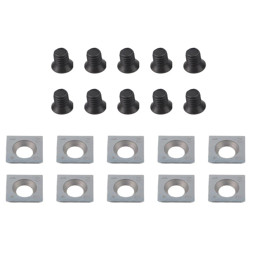 10X 14mm Square Carbide Inserts Cutters for Woodworking Applications