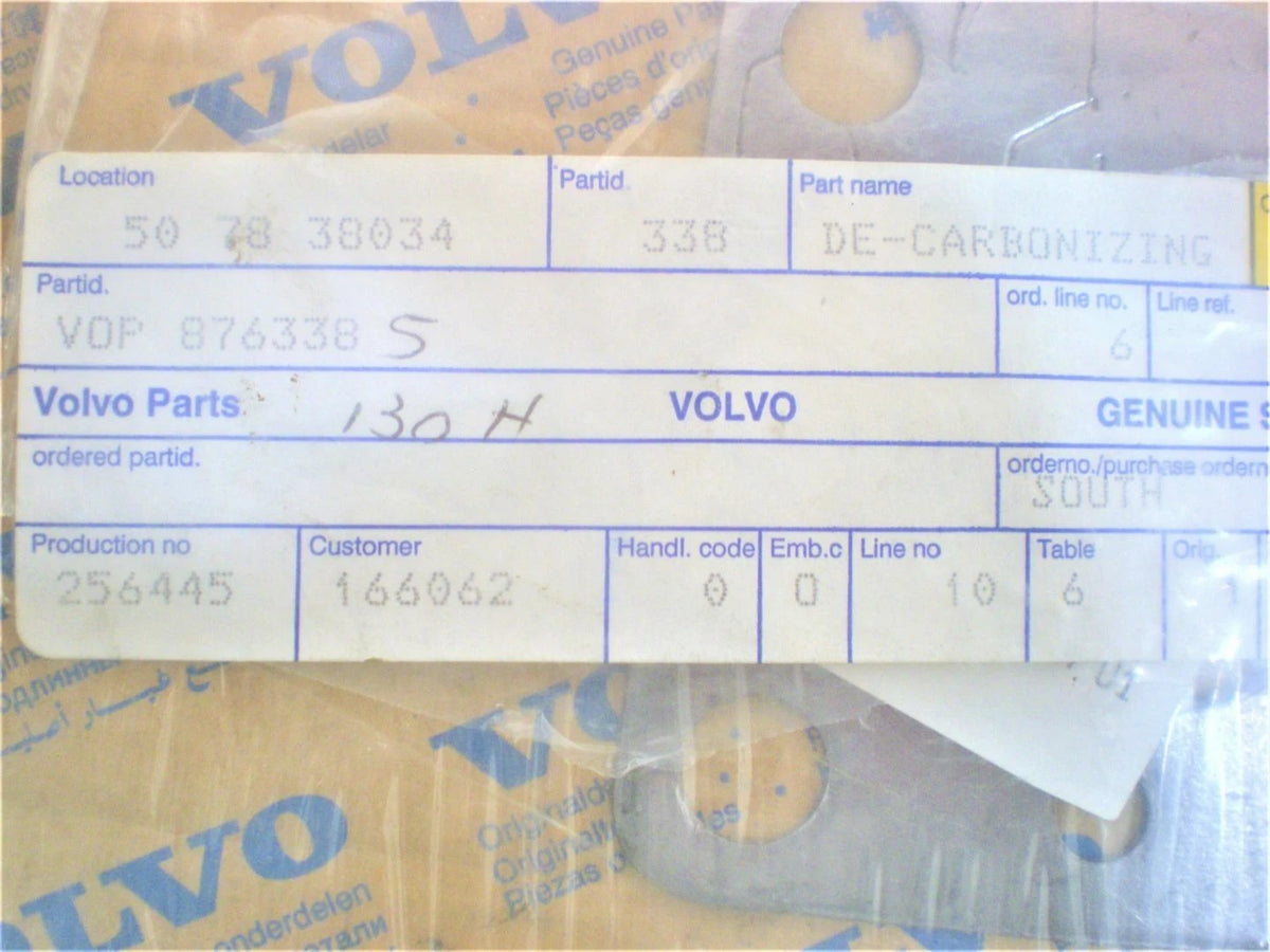 De-Carbonizing Gasket Kit for Volvo Penta Marine Diesel Engine (OEM)