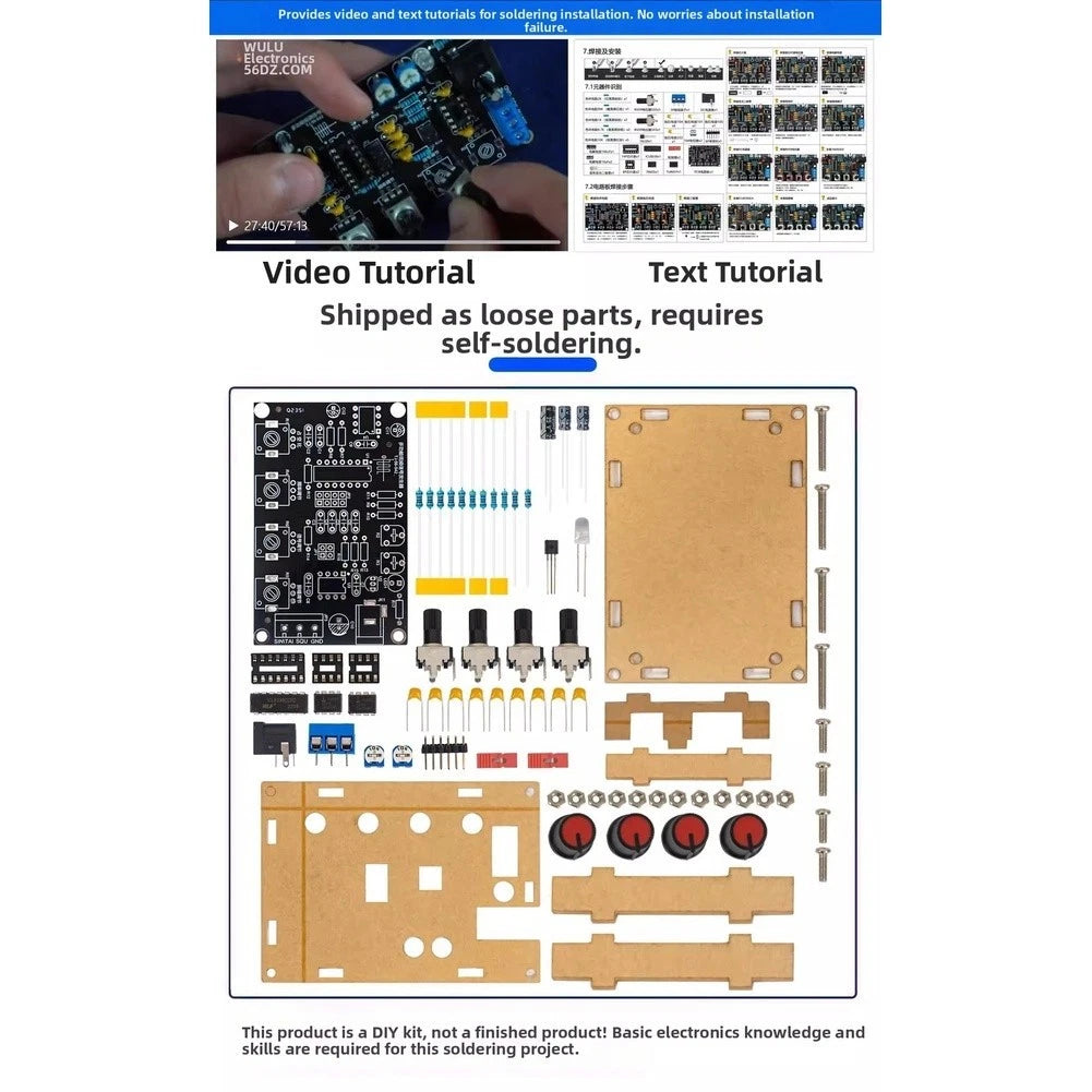 ICL8038 Signal Generator Kit for Various Applications (1970–2023)