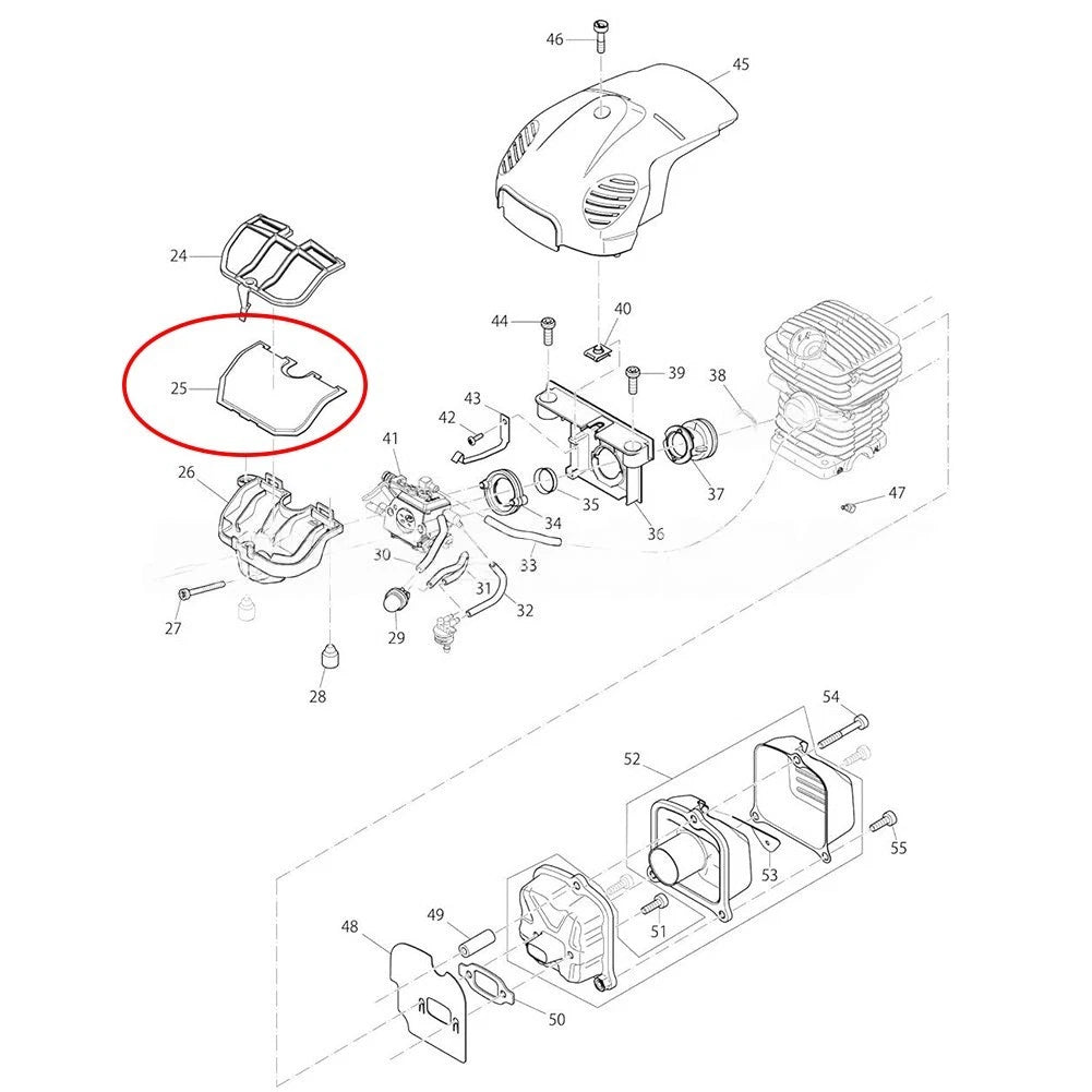 Air Filter for Chainsaw EA3200, EA3200S, EA3500S (423414 0)