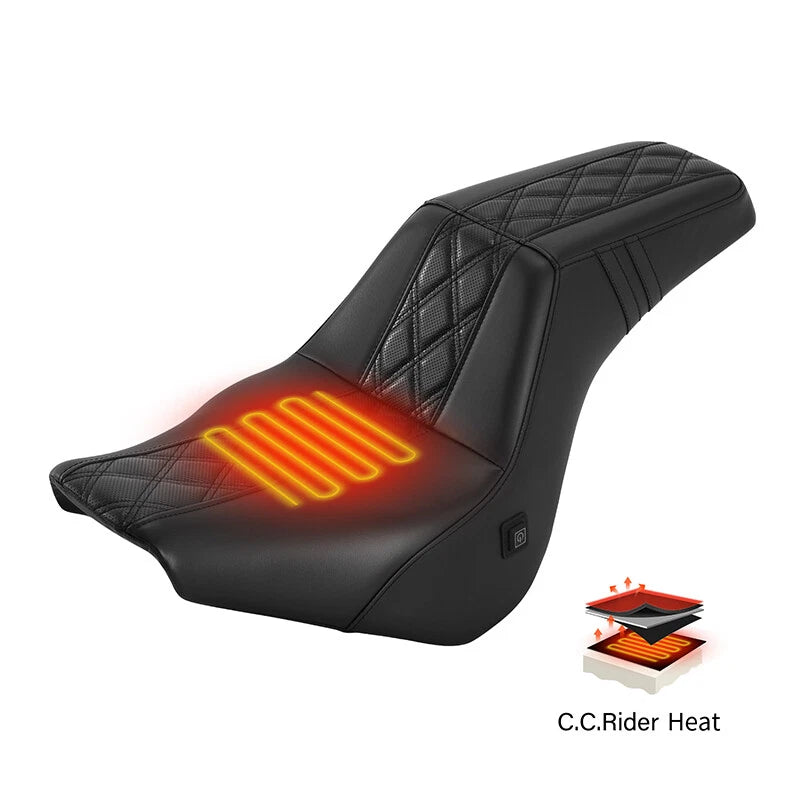 Heated Seats for Harley Softail Street Bob (2018–2023)
