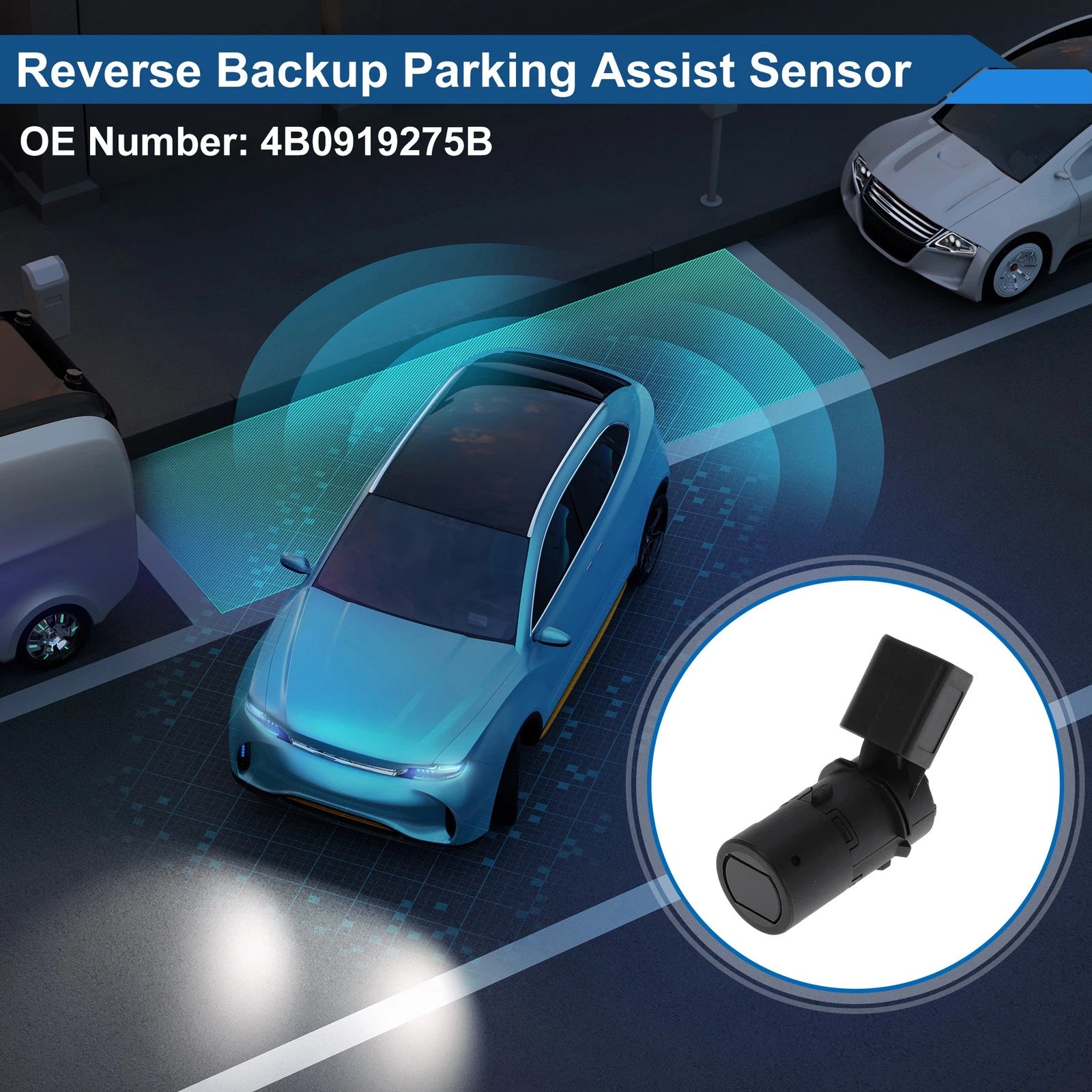 Reverse Backup Parking Sensor for Audi A4 B6 (2001–2005) No.4B0919275B