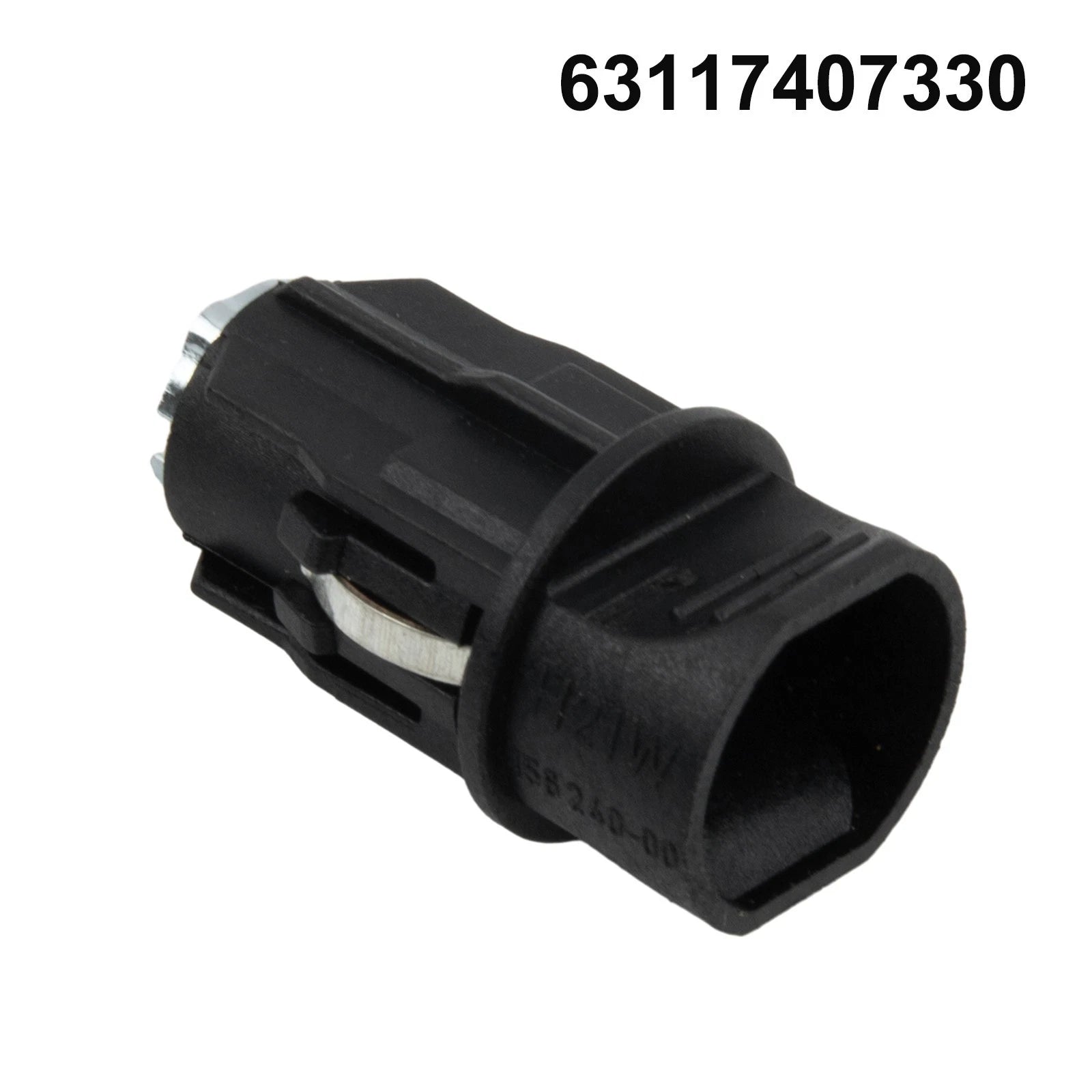 Rear Lamp Socket for - 1pc Black Plastic
