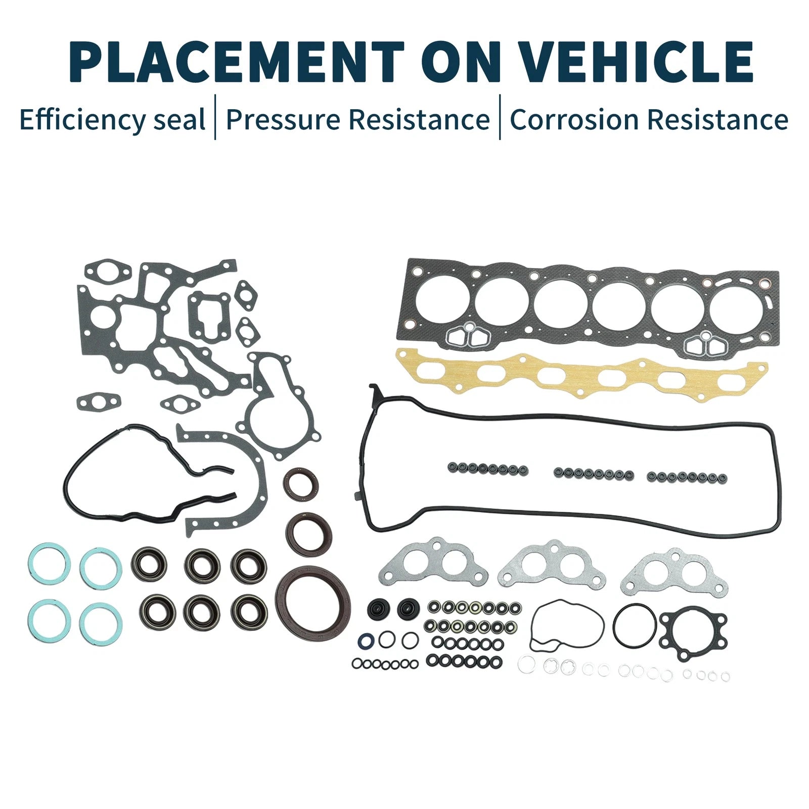 Cylinder Head Gasket Kit Replacement for Toyota 1GFE (1993–1998)