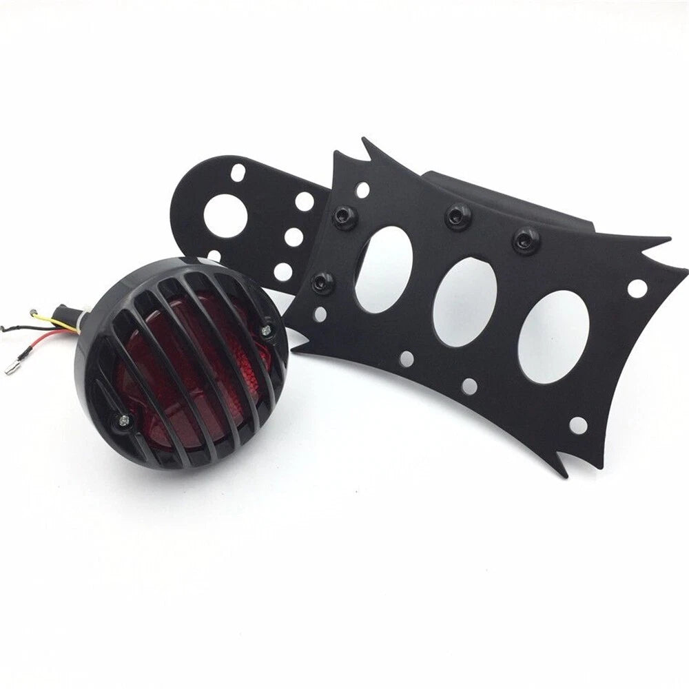 License Bracket & Tail Light for Harley Touring Bobber Chopper