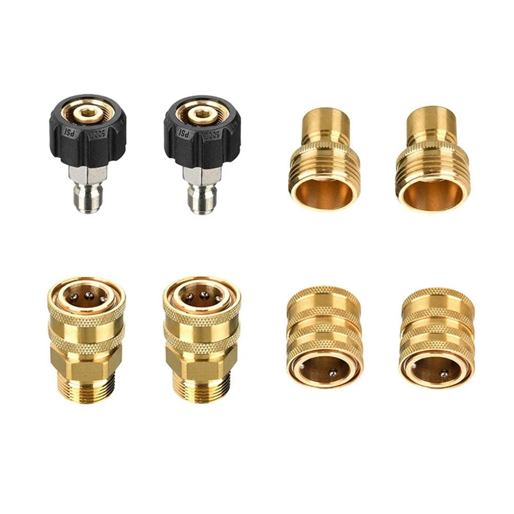 Pressure Washer Quick Disconnect Kit M22 Swivel 38 Adapter