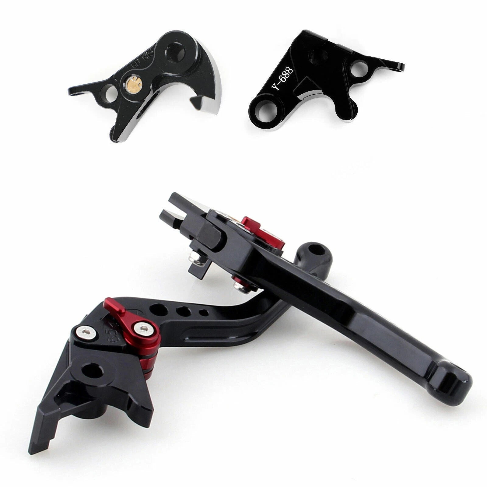 Short Clutch Brake Lever for Yamaha MT-09 Tracer 900/GT (2021–2022) YZF R6 (2017–2020)