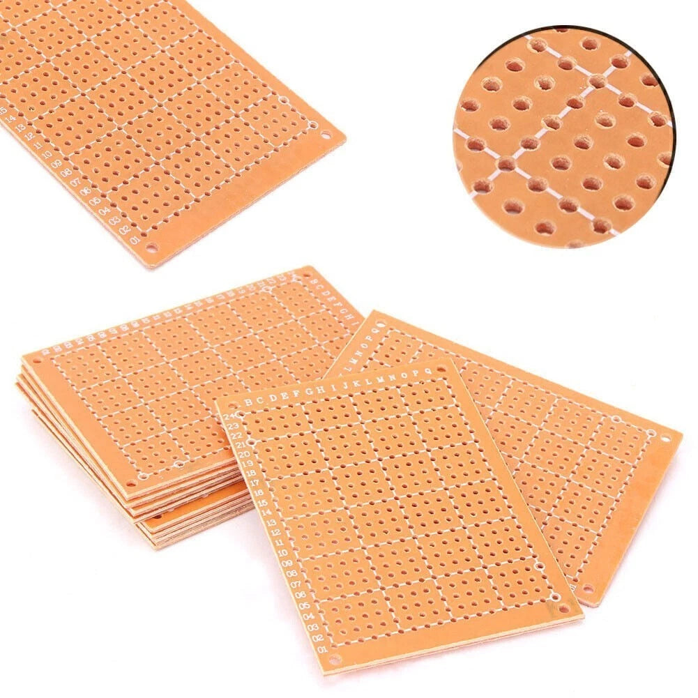 Prototype Paper Plate PCB Test Board for Universal DIY Prototyping (10 Pcs)