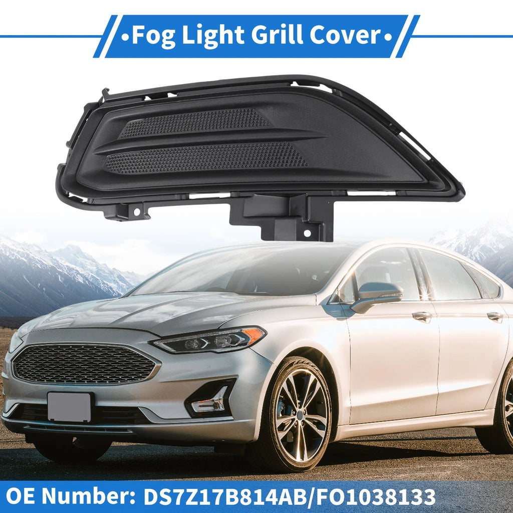 Front Left Fog Light Grille Replacement for Ford Fusion (2013–2016)
