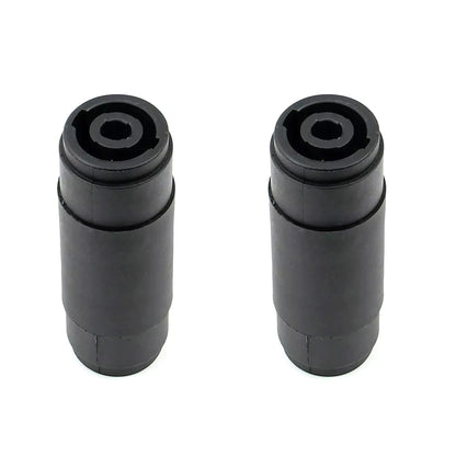 2X NL4FC 4 Pin Audio Connectors for Speaker Mixer (XLR Extension)