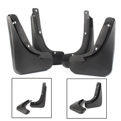 4X Splash Guards Mud Flaps for Jeep Compass (2017–2018)