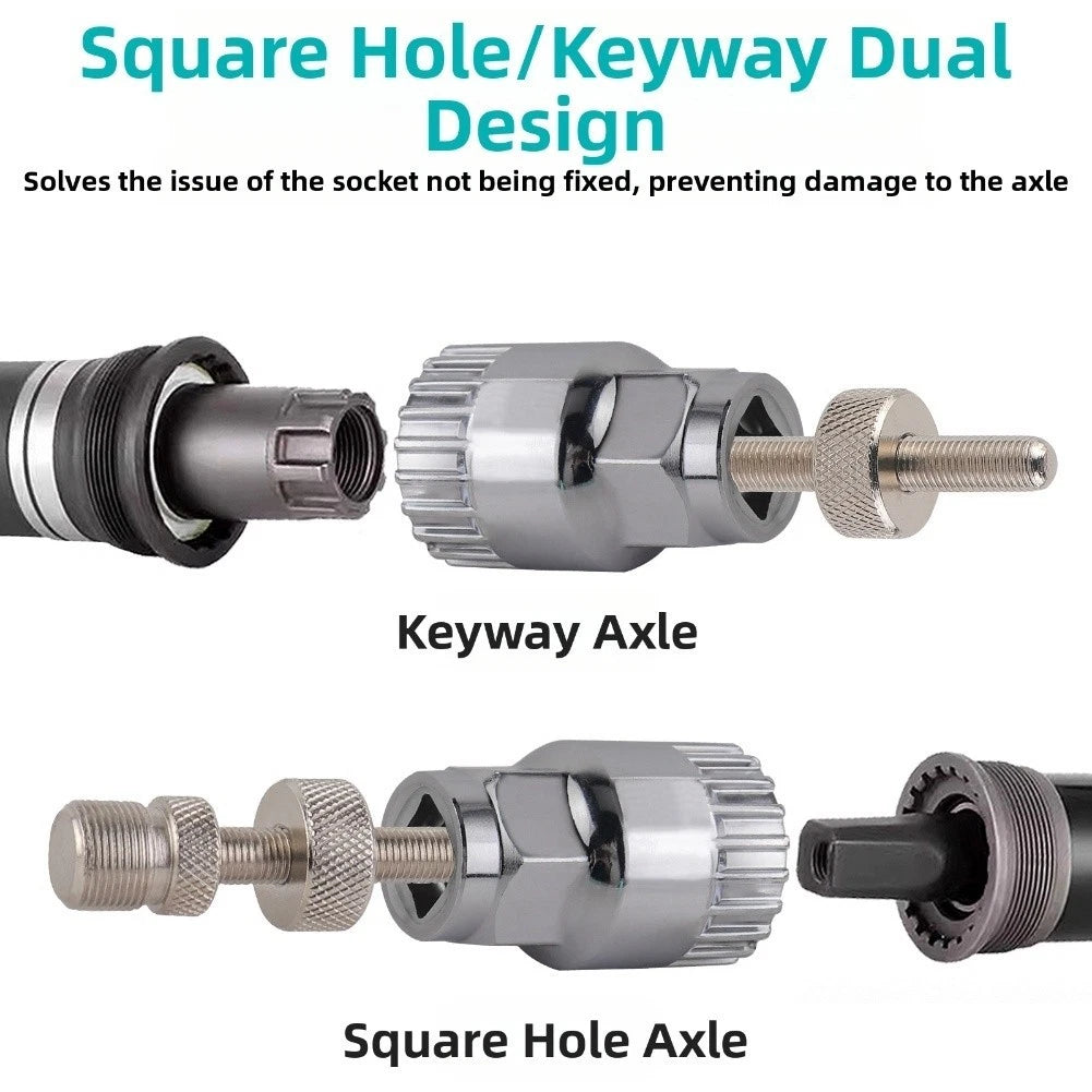 Bike Bottom Bracket Tool Set for Square Bottom Brackets