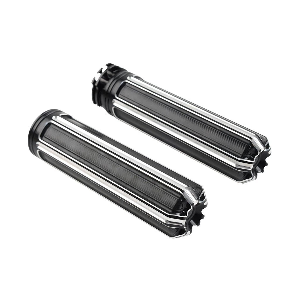 1" Cable Throttle Hand Grips for Harley Touring Softail Dyna (2000–2023)