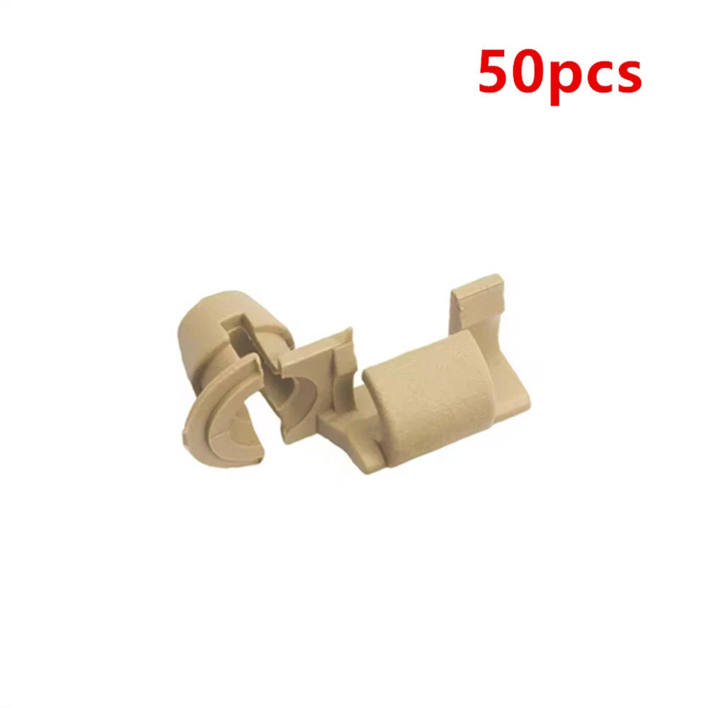 50pcs High quality Car Door Lock Rod Fastener 5mm Auto Plastic Retainer Clips