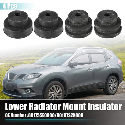 Set of 4 Rubber Pads for Honda Condenser