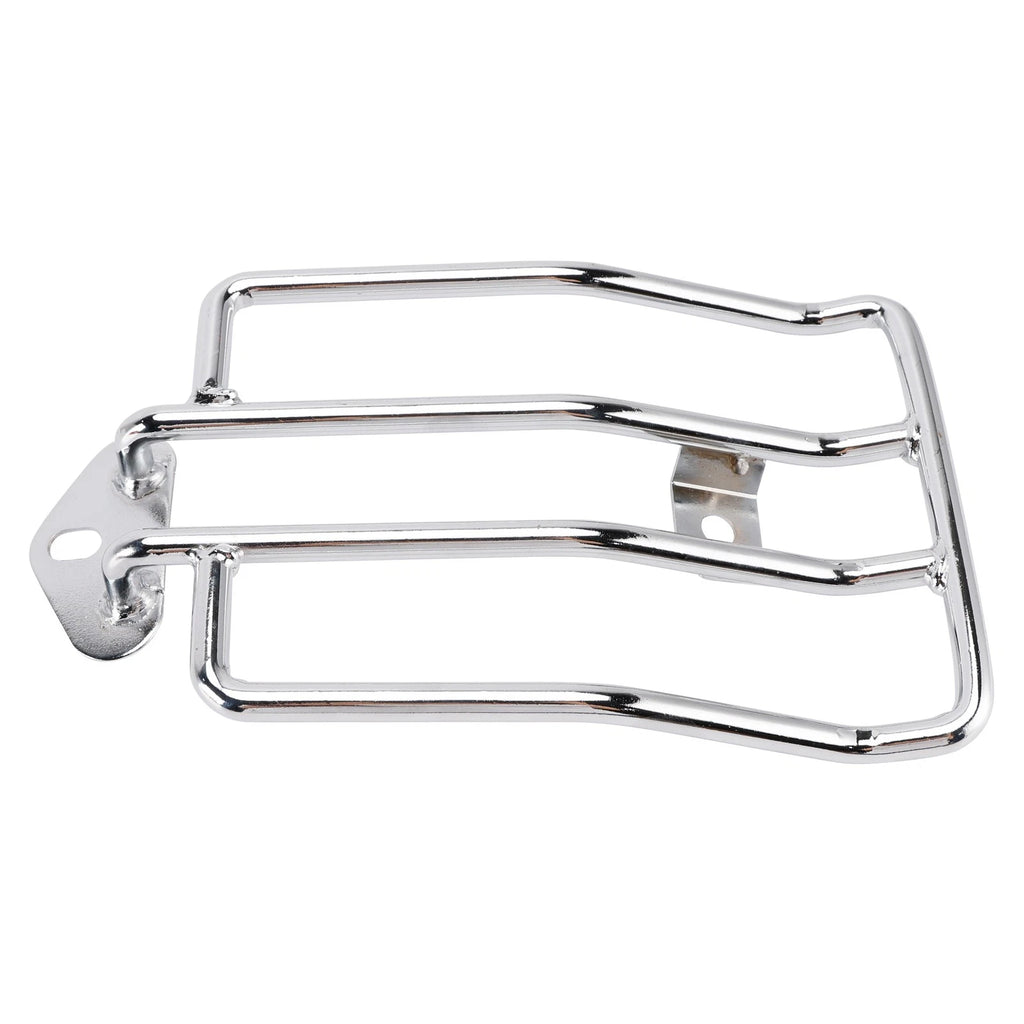 Chrome Solo Seat Luggage Rack for Harley Sportster XL 883 1200 (2004–2022)