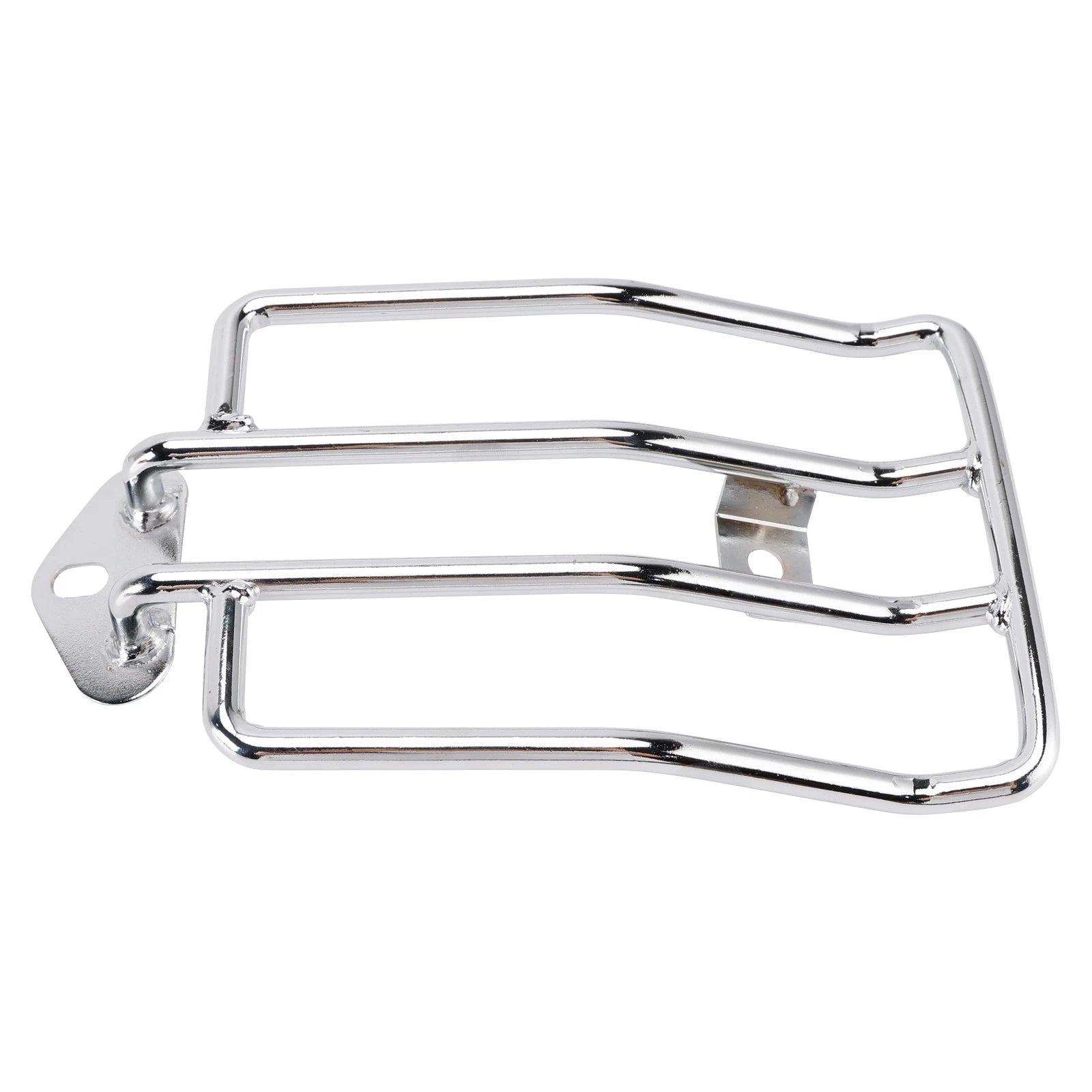 Chrome Solo Seat Luggage Rack for Harley Sportster XL 883 1200 (2004–2022)