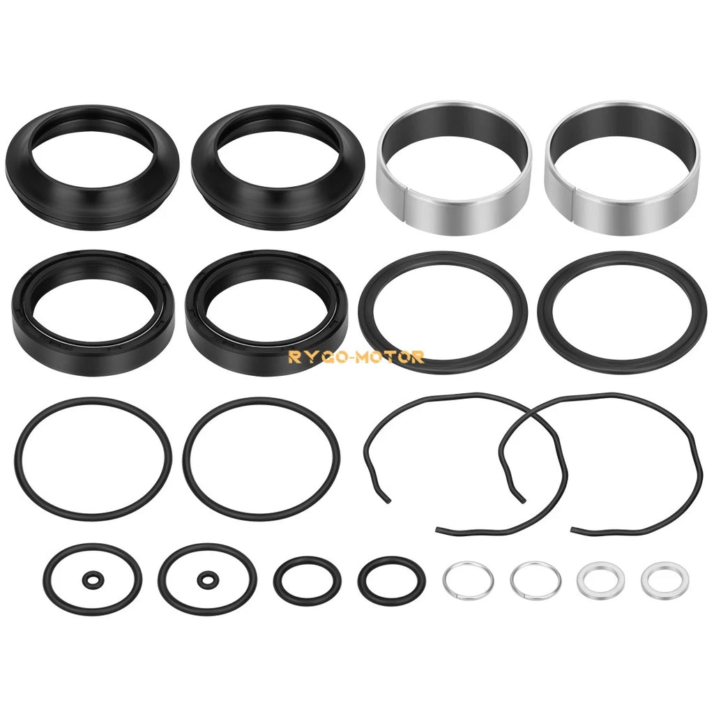 Front Fork Bushing Dust Oil Seals Kit for Suzuki GSXR600 GSXR750 (2004–2005)
