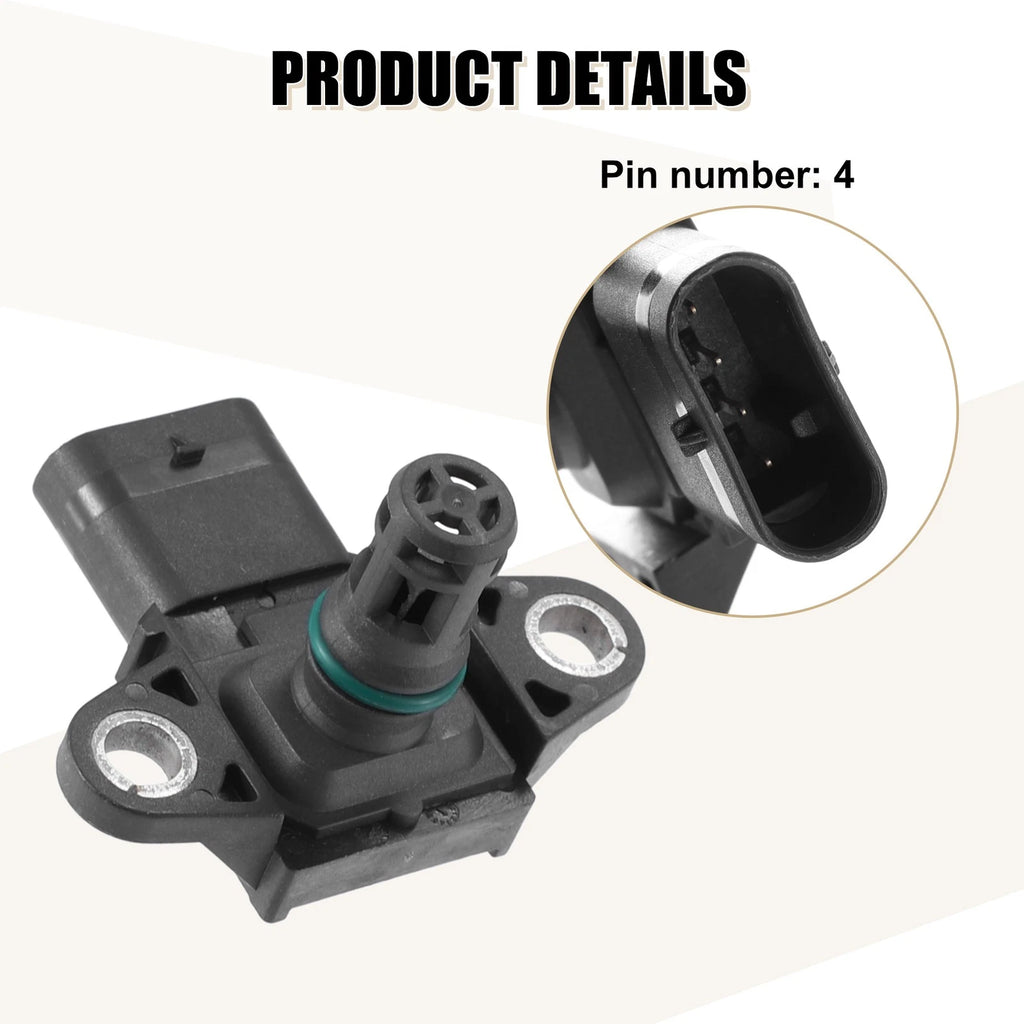 Manifold Absolute Pressure Sensor MAP Replacement for BMW 3 Series (2006–2013)